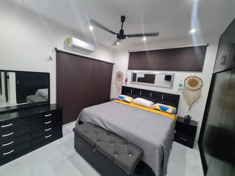 Casa Paloma 2 En Segunda Planta Cerca De Aeropuerto Y Centro Comercial Chetumal Esterno foto