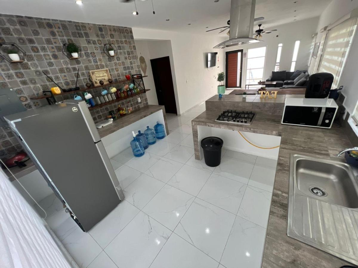 Casa Paloma 2 En Segunda Planta Cerca De Aeropuerto Y Centro Comercial Chetumal Esterno foto